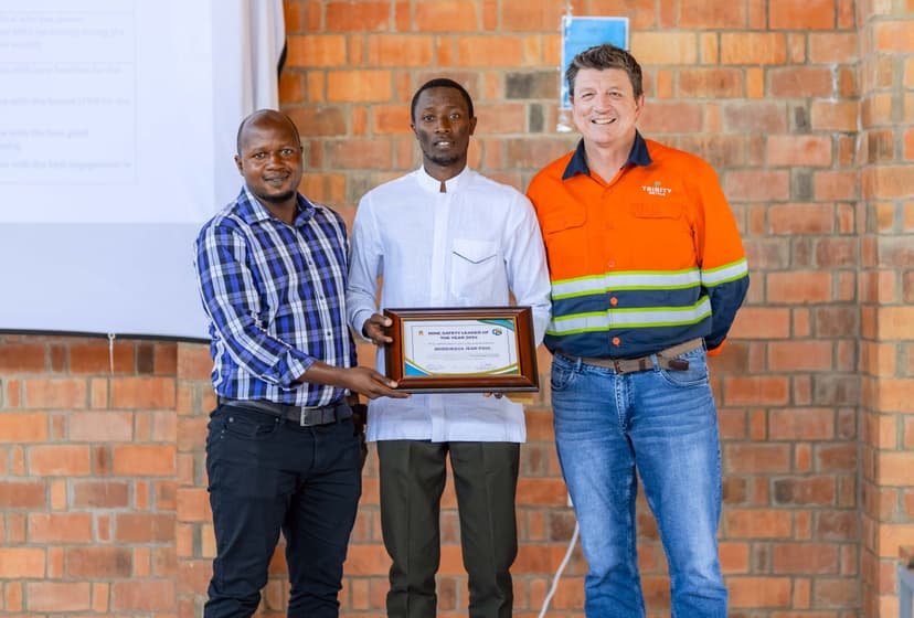 Mineral Dealers Africa team during a professional company event