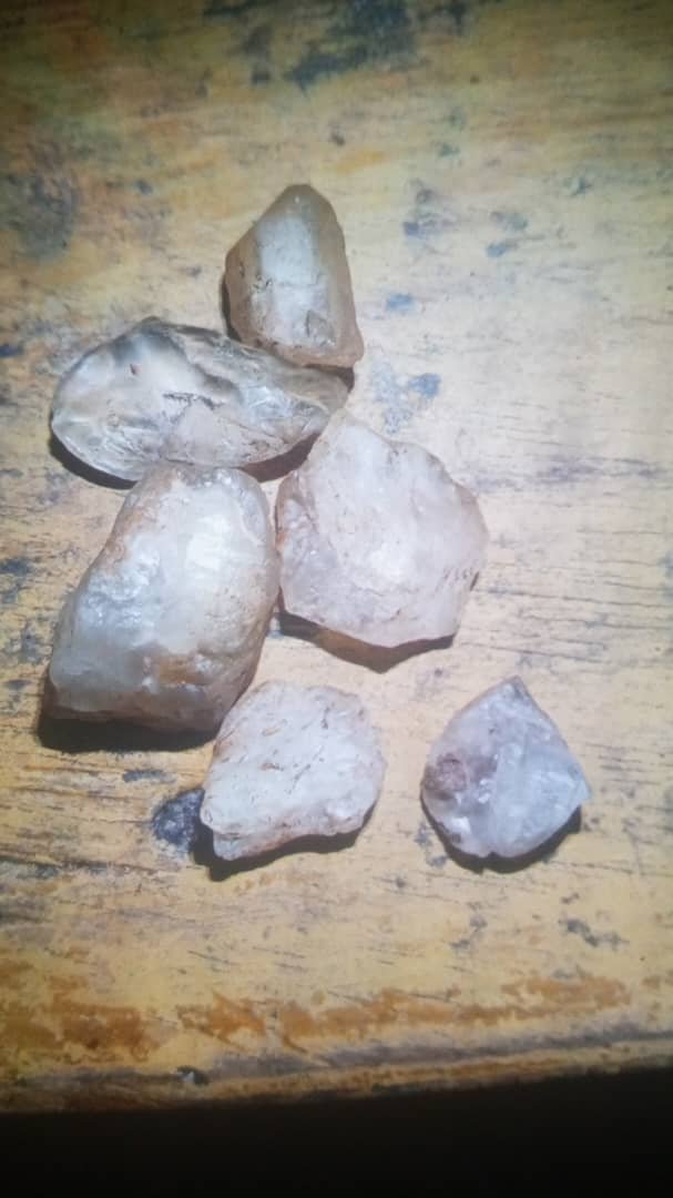 White quartz submitted for mineral identification and marketplace guidance